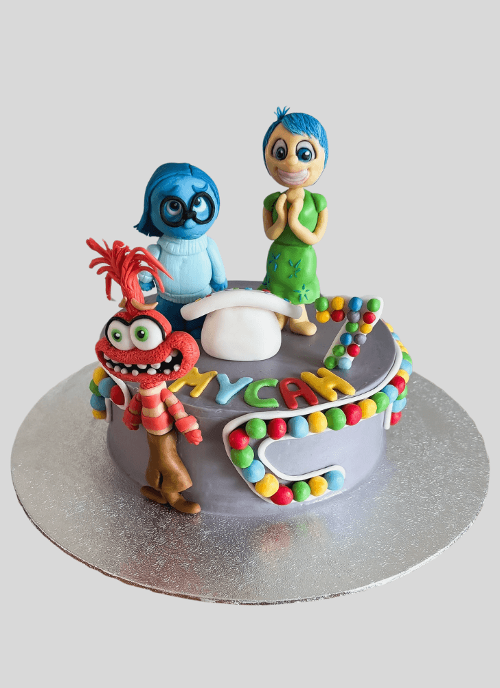 Pretty Inside Out Cake