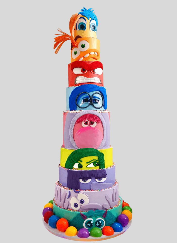 Radiant Inside Out Cake