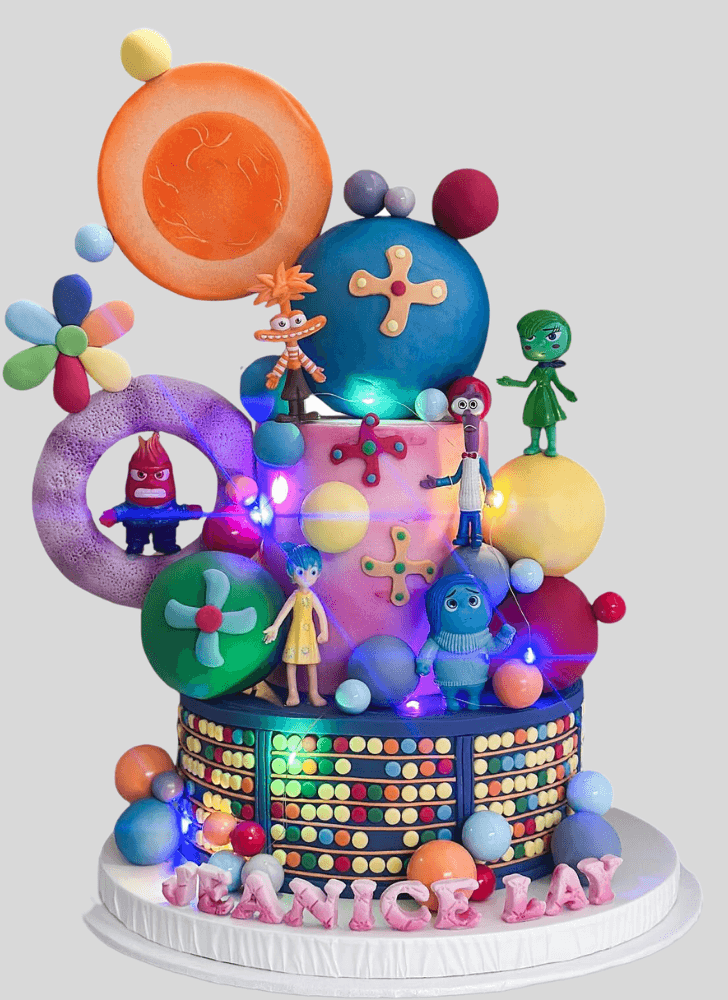 Resplendent Inside Out Cake