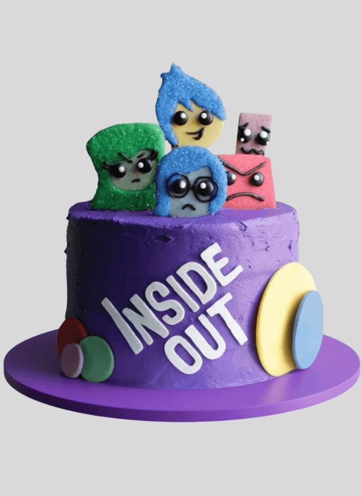 Stunning Inside Out Cake