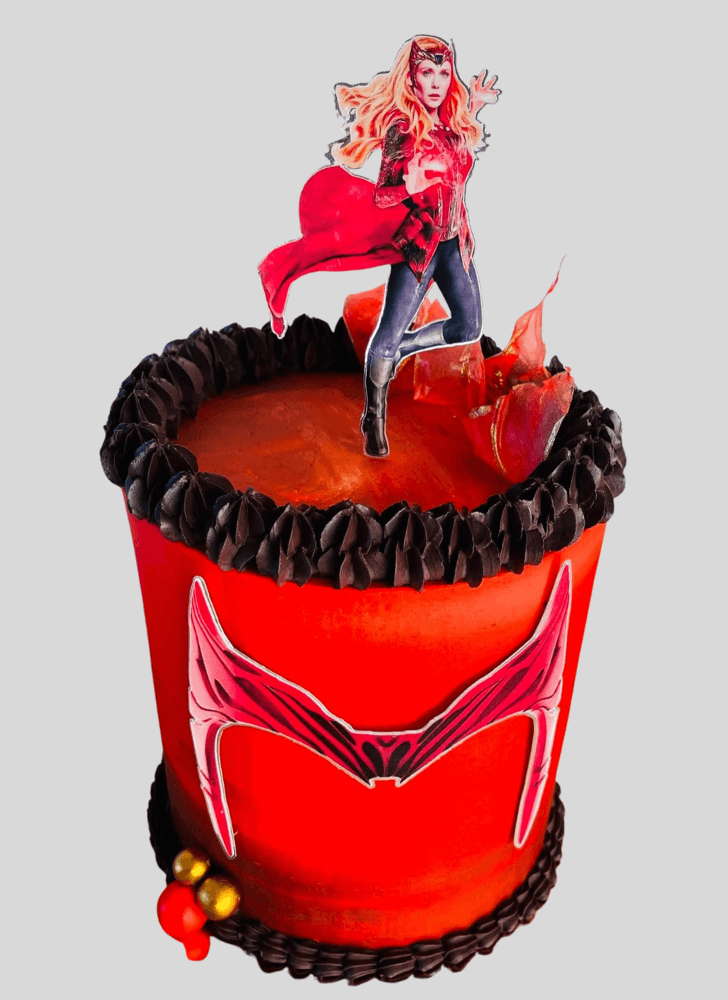 Fair Scarlet Witch Cake