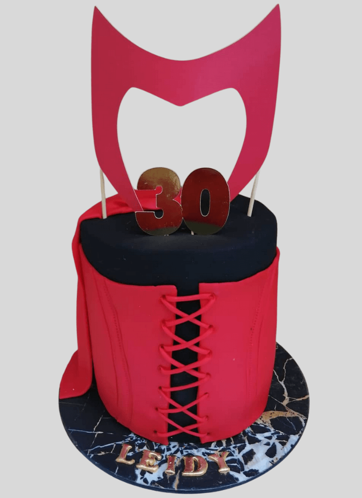 Ideal Scarlet Witch Cake