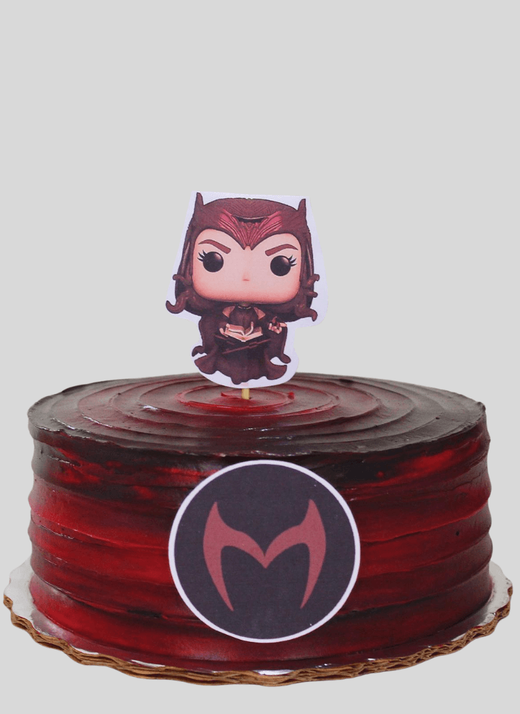 Magnetic Scarlet Witch Cake
