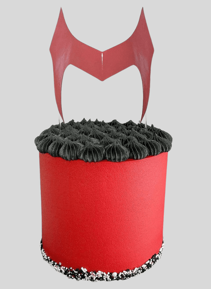 Mesmeric Scarlet Witch Cake