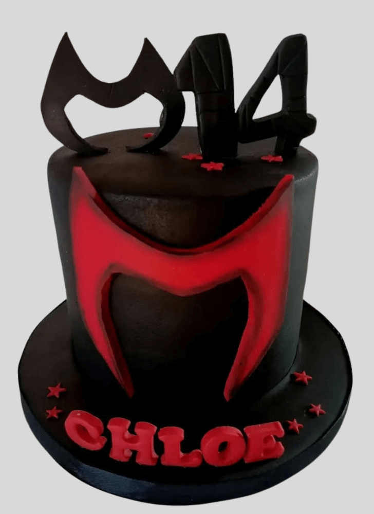 Ravishing Scarlet Witch Cake