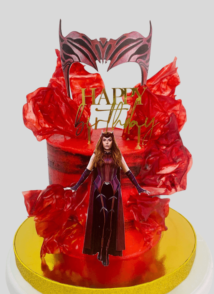 Refined Scarlet Witch Cake
