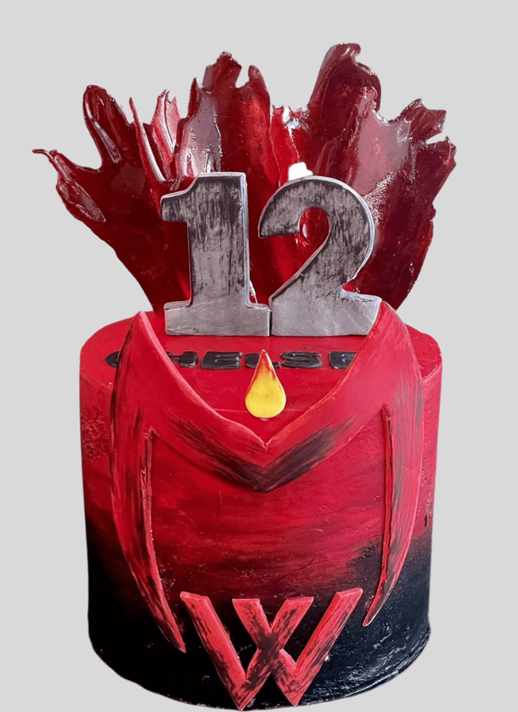 Stunning Scarlet Witch Cake