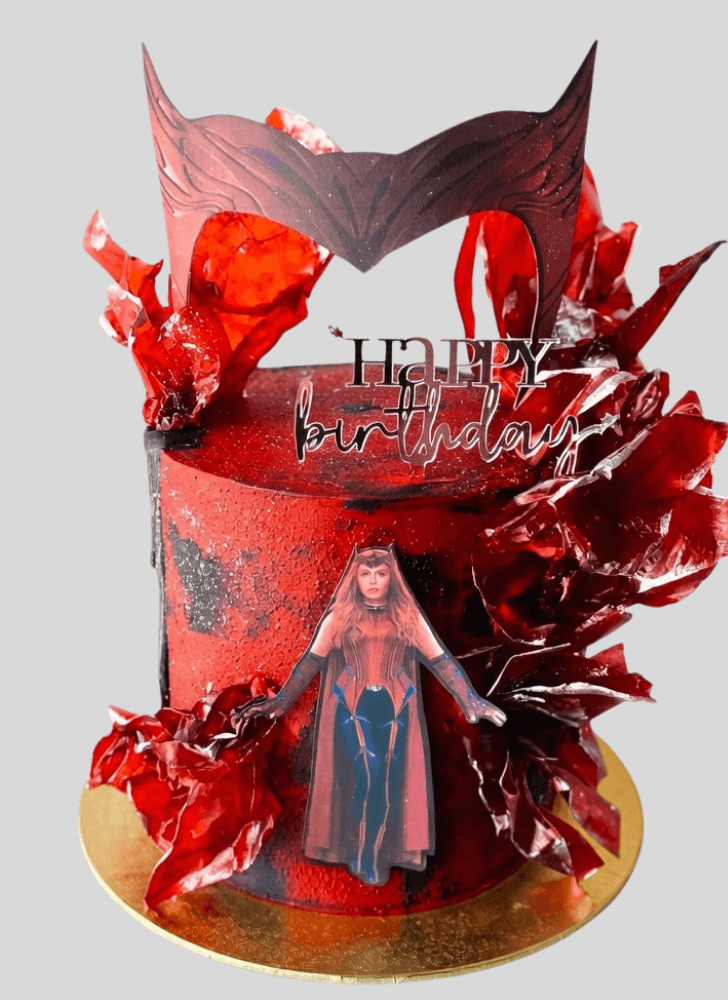 Charming Wanda Maximoff Cake
