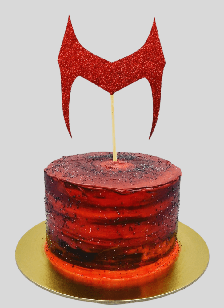 Classy Wanda Maximoff Cake