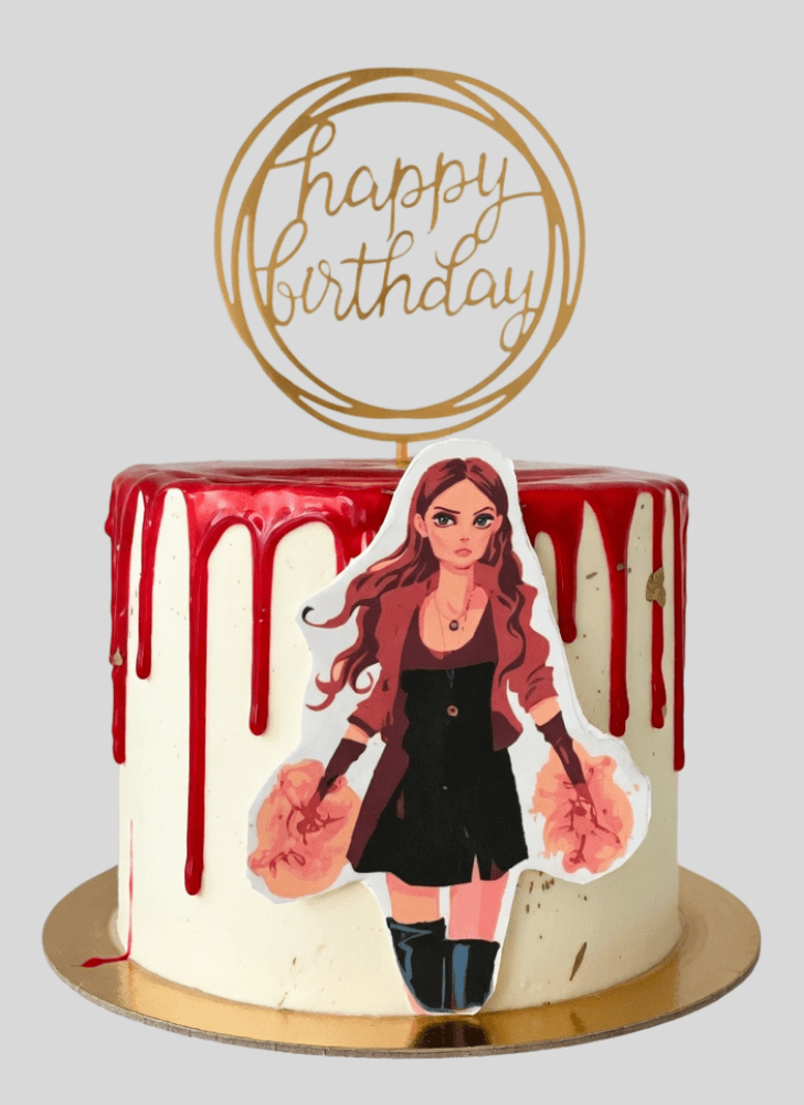 Delightful Wanda Maximoff Cake