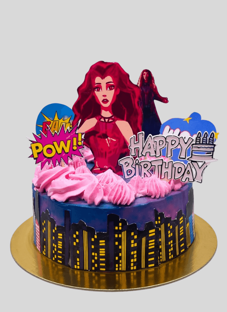 Divine Wanda Maximoff Cake