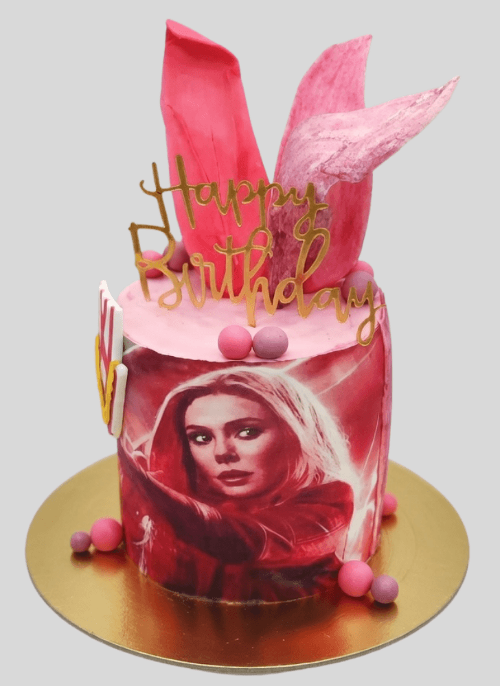 Excellent Wanda Maximoff Cake