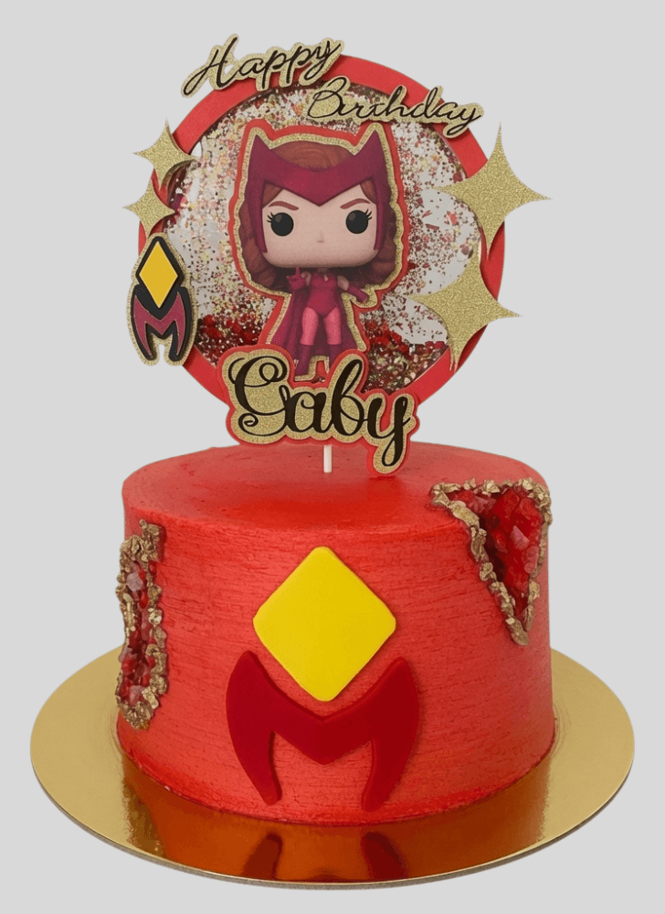 Exquisite Wanda Maximoff Cake