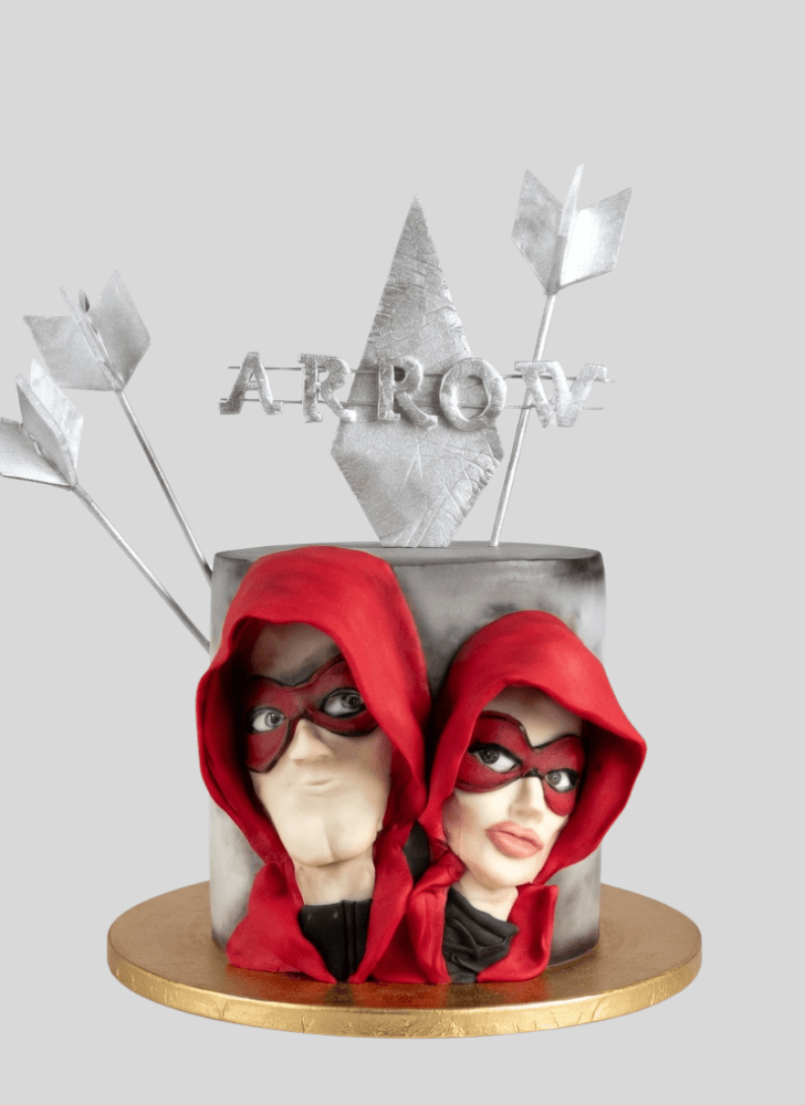 Admirable Arrow Cake Design