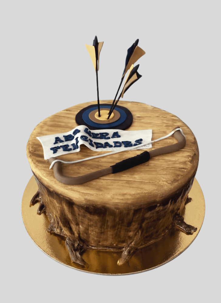 Adorable Arrow Cake