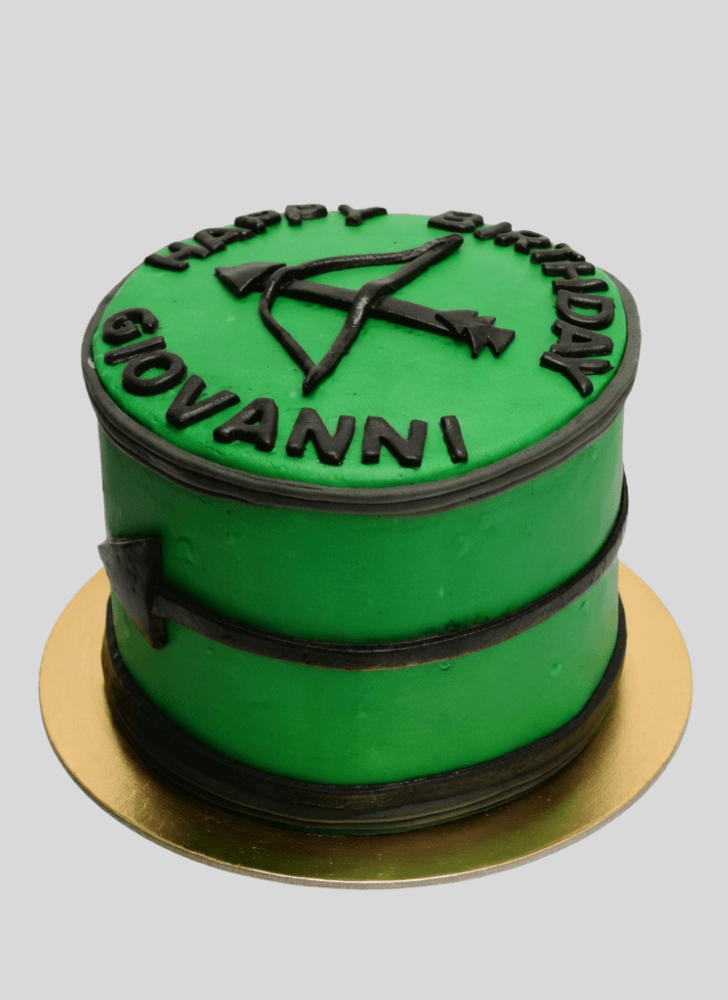 Appealing Arrow Cake