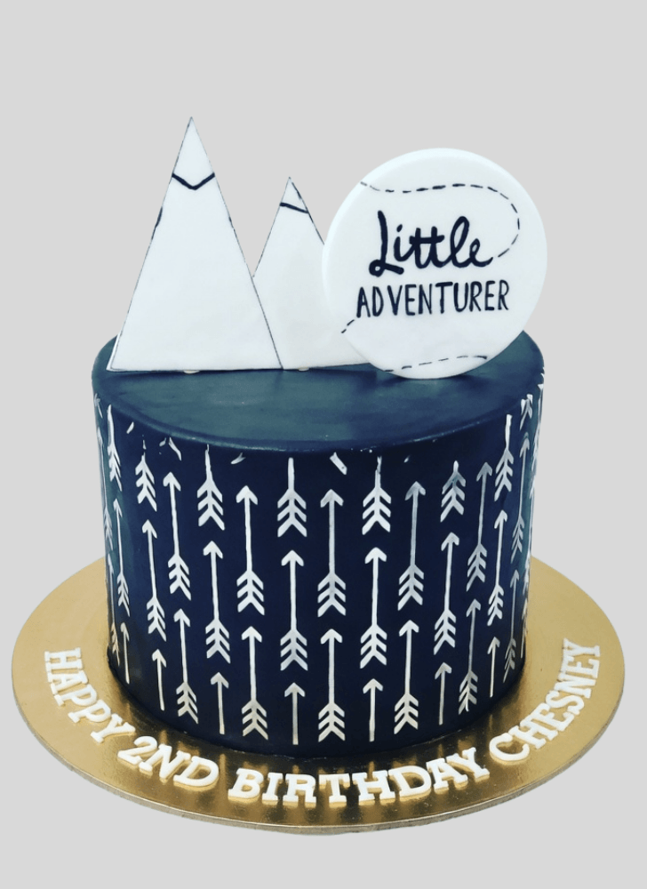 Delicate Arrow Cake