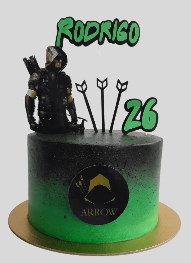 Elegant Arrow Cake