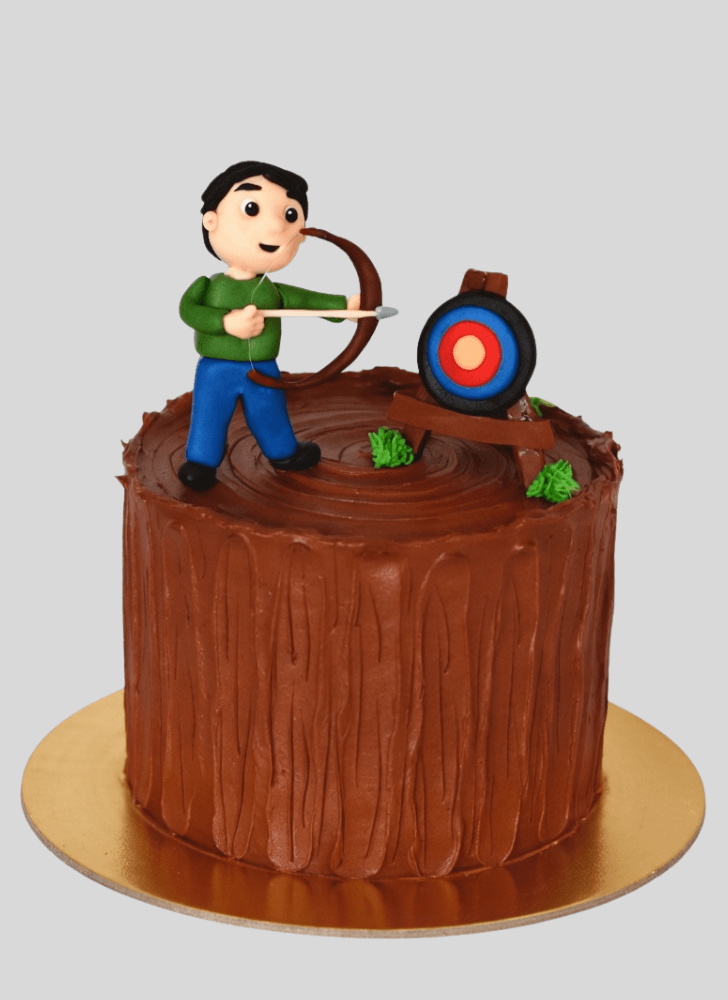 Mesmeric Arrow Cake