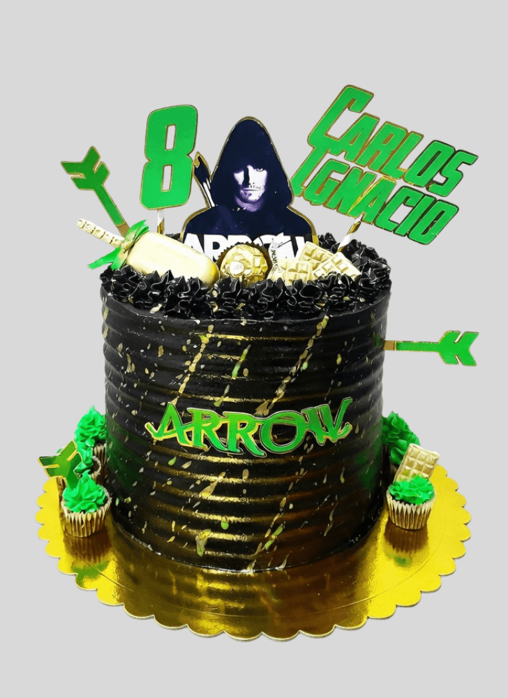 Pleasing Arrow Cake