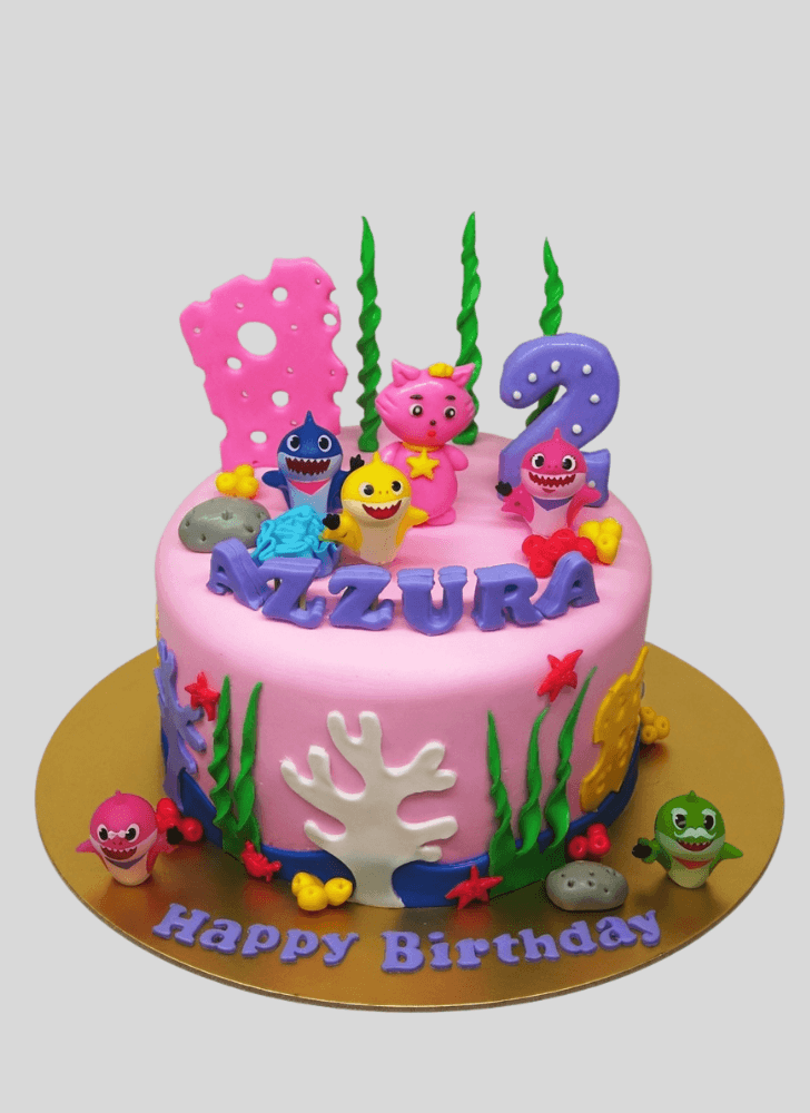 Classy Baby Shark Cake