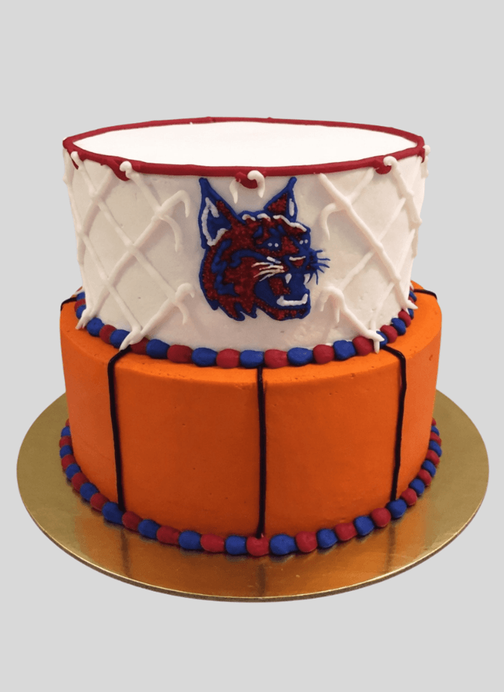 Alluring Bobcat Cake