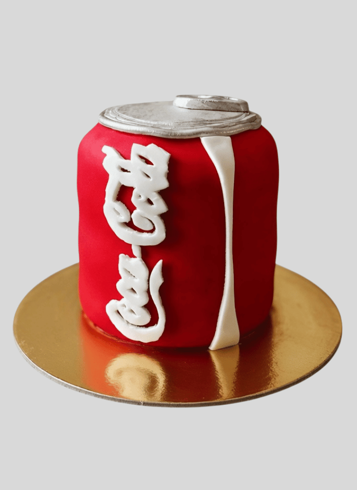 Admirable Coke Cake Design