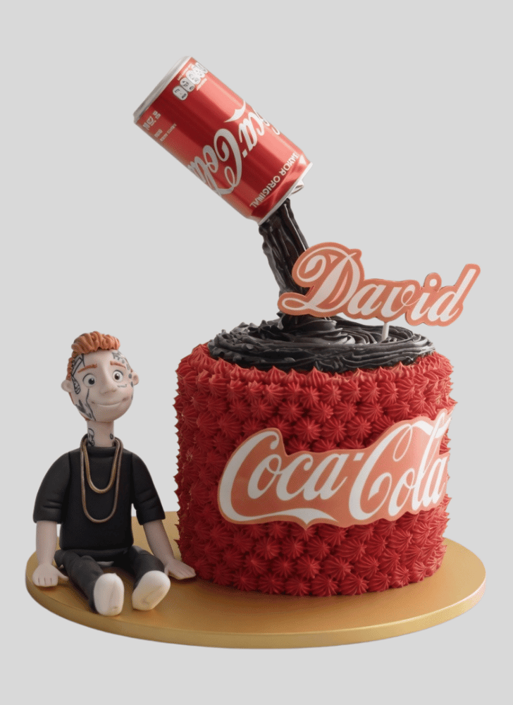 Appealing Coke Cake