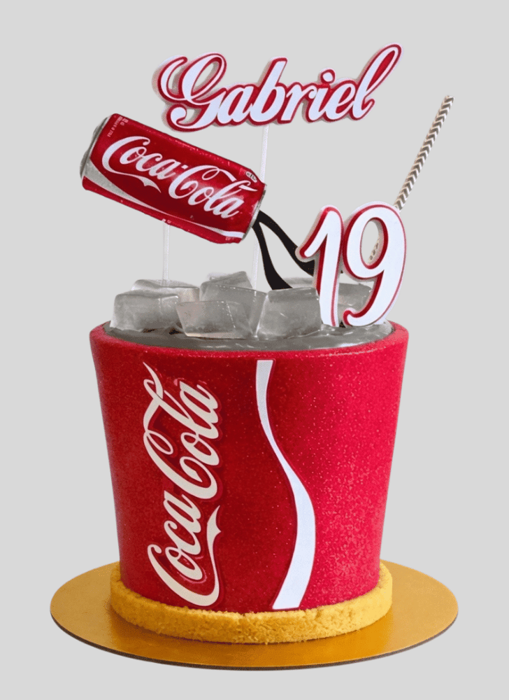 Handsome Coke Cake
