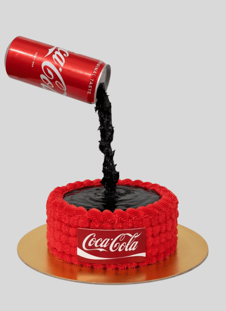 Shapely Coke Cake