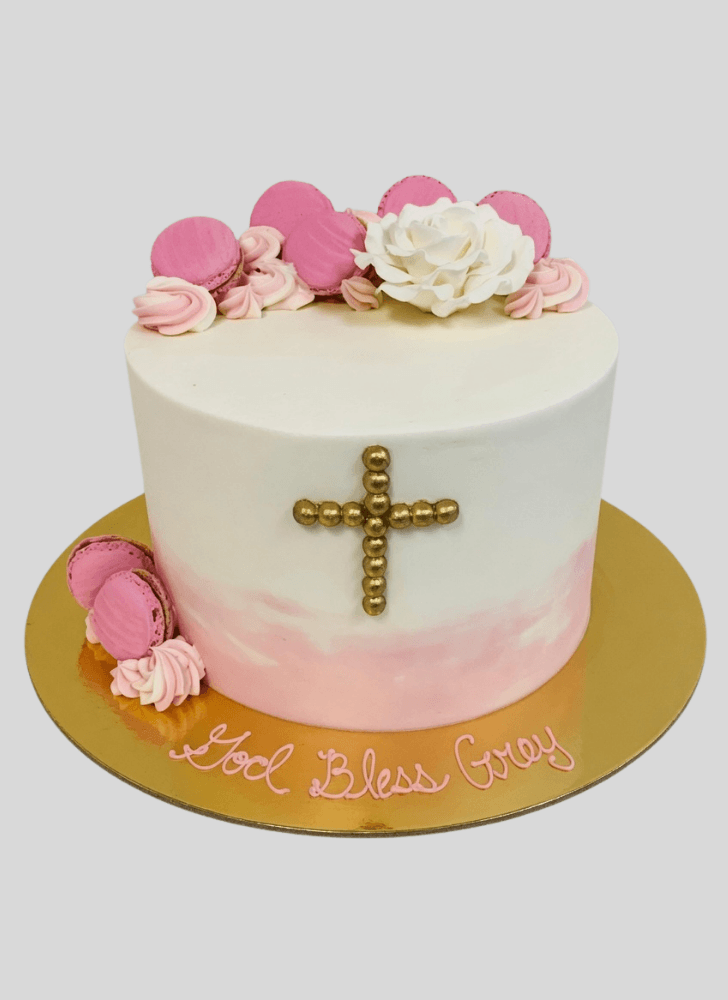 Adorable Cross Cake