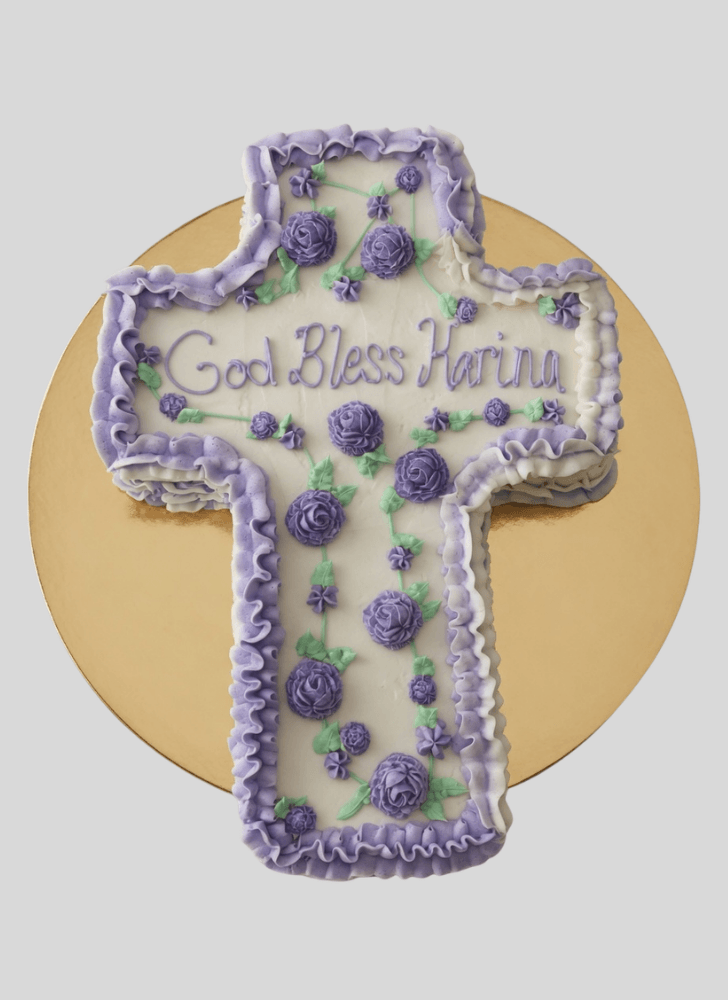 Angelic Cross Cake