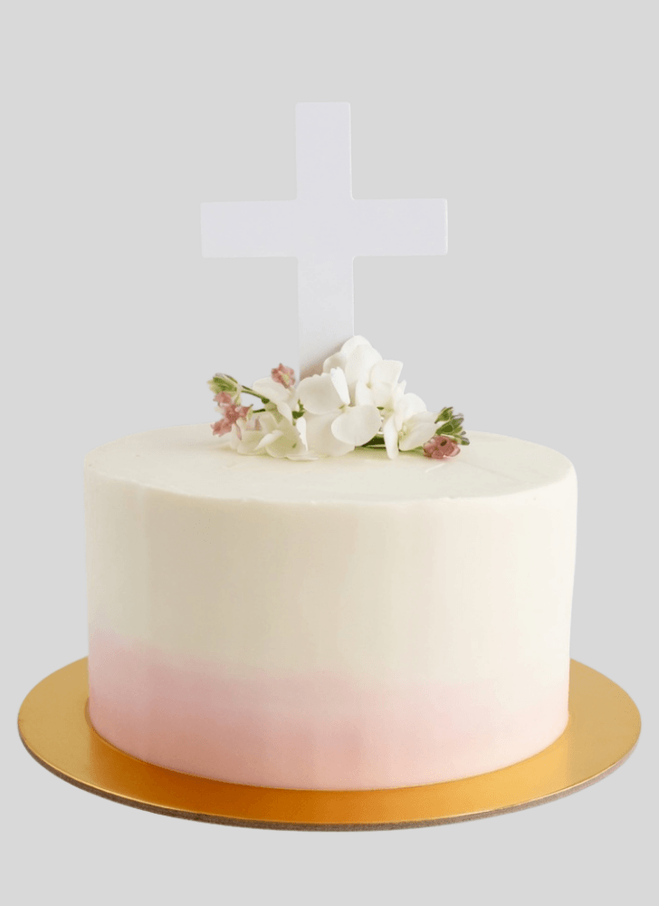 Appealing Cross Cake