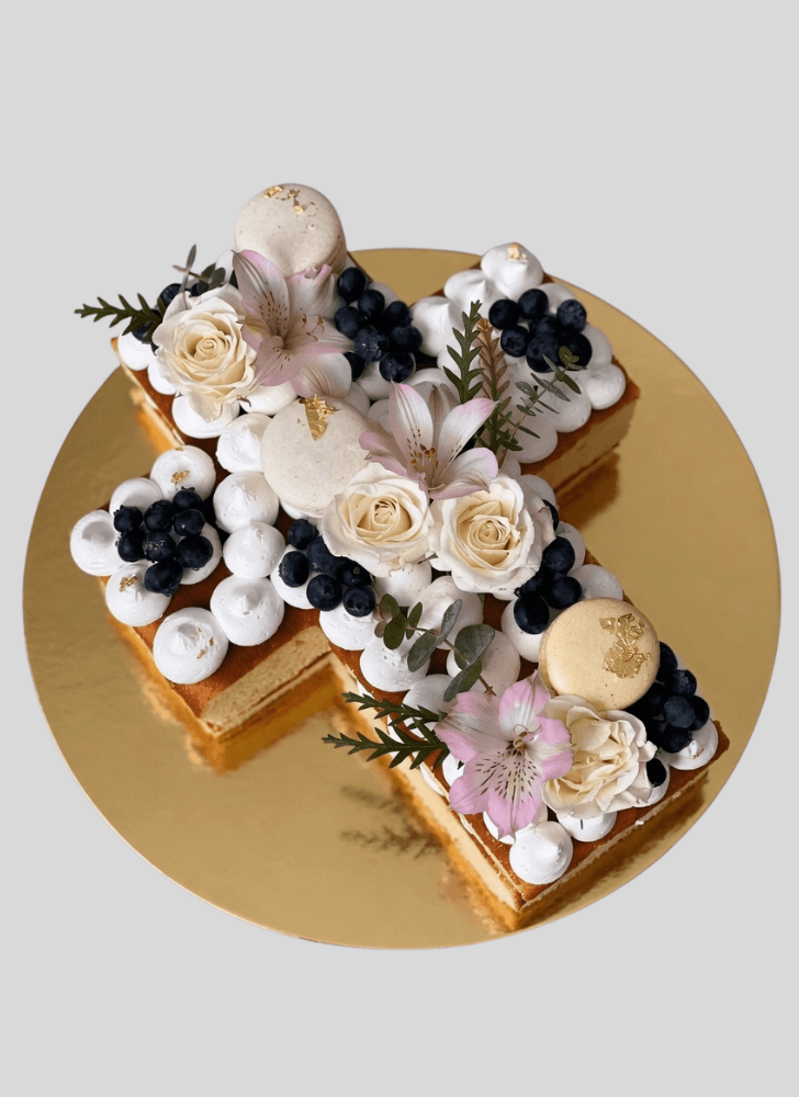 Captivating Cross Cake