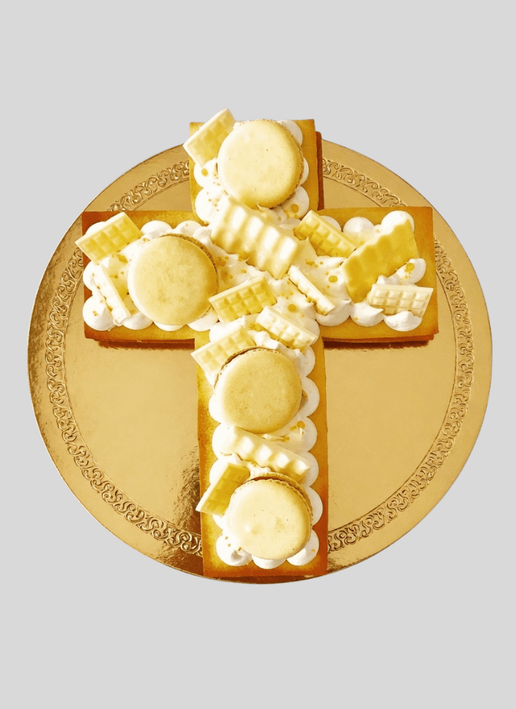 Classy Cross Cake