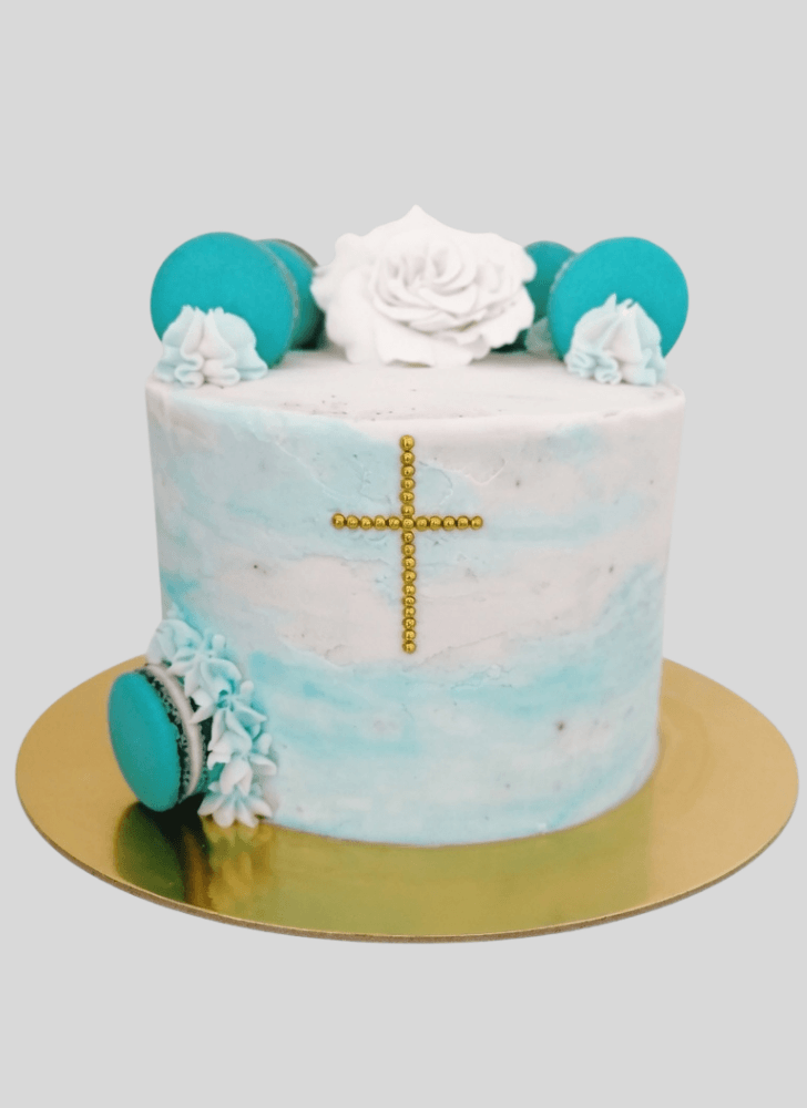 Elegant Cross Cake
