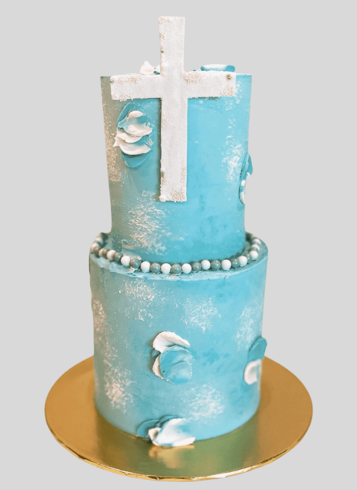 Enticing Cross Cake