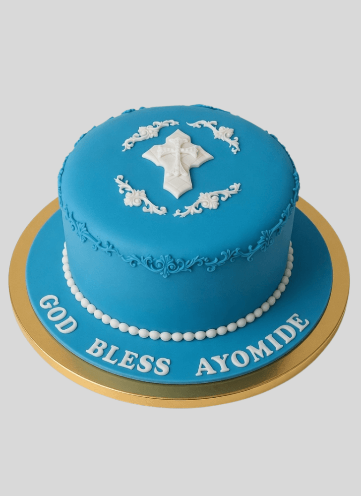 Fetching Cross Cake
