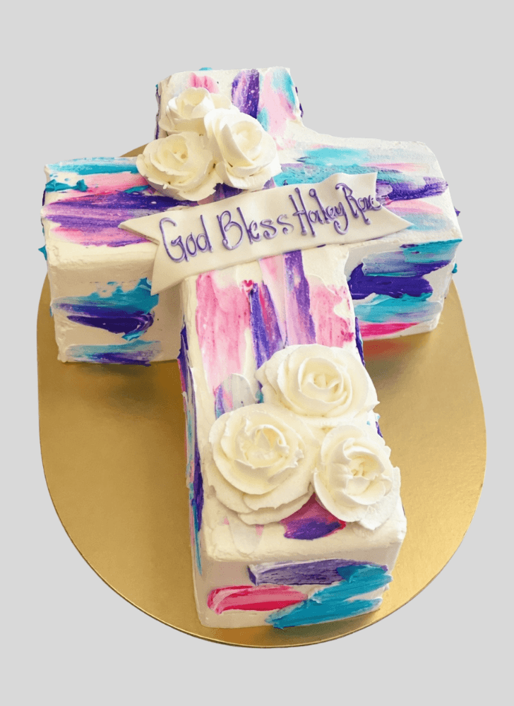 Good Looking Cross Cake
