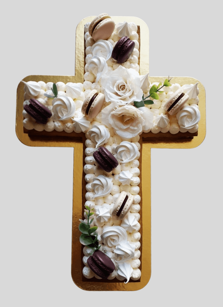 Pretty Cross Cake