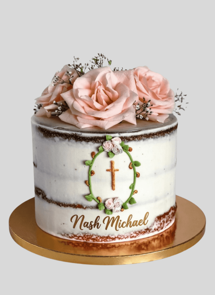 Radiant Cross Cake
