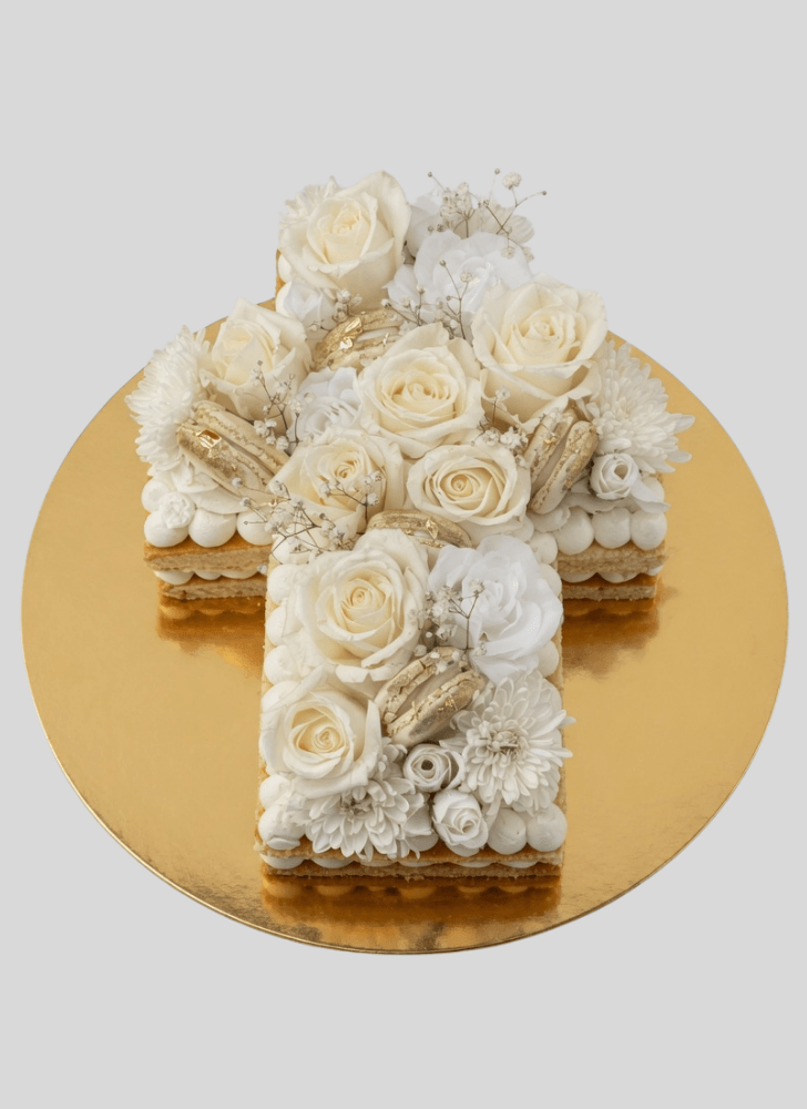 Shapely Cross Cake
