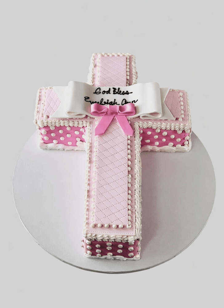 Wonderful Cross Cake Design