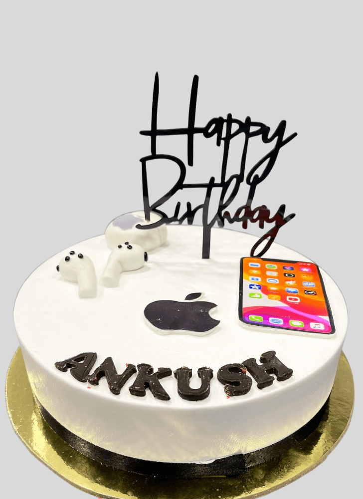 Angelic iPhone Cake