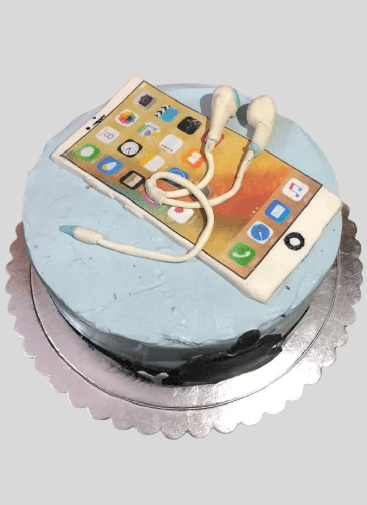 Comely iPhone Cake