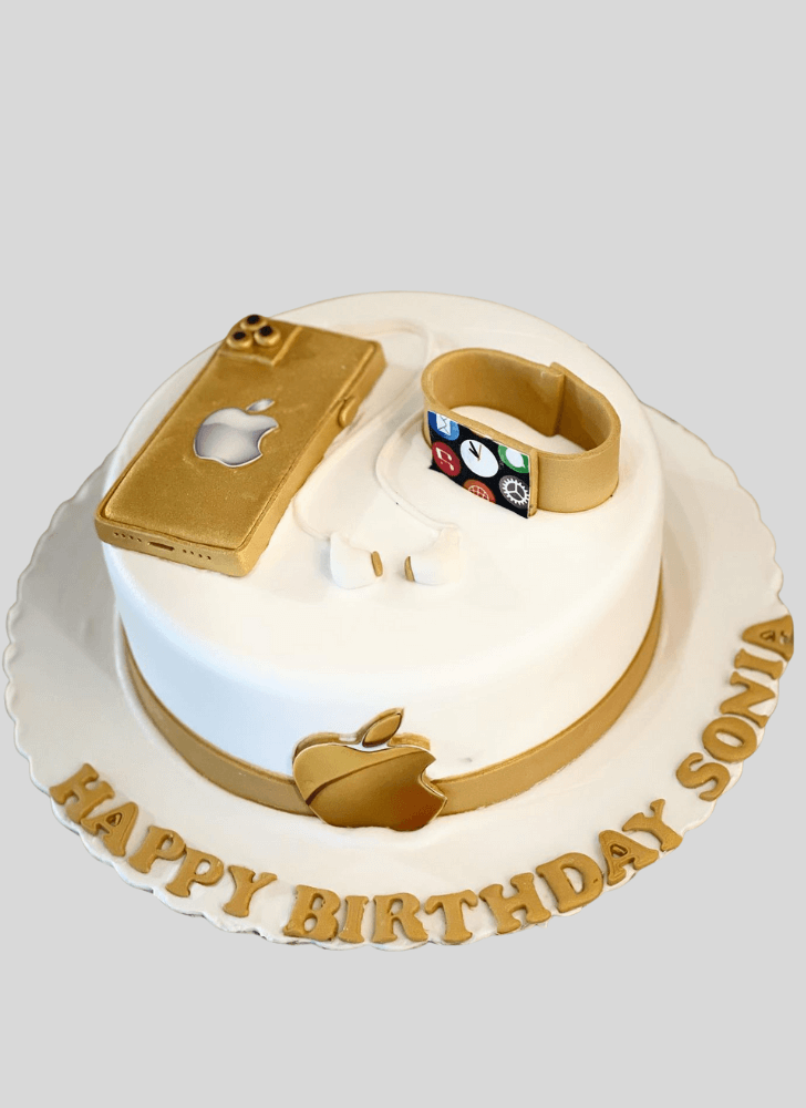 Dazzling iPhone Cake