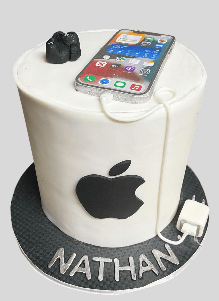 Delightful iPhone Cake