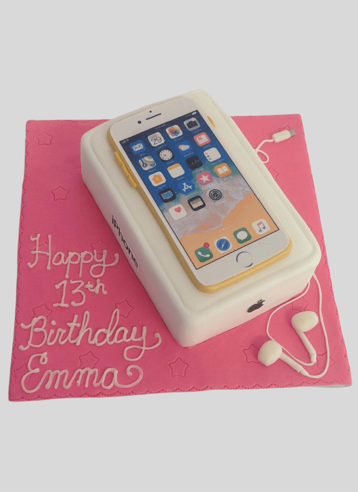 Handsome iPhone Cake