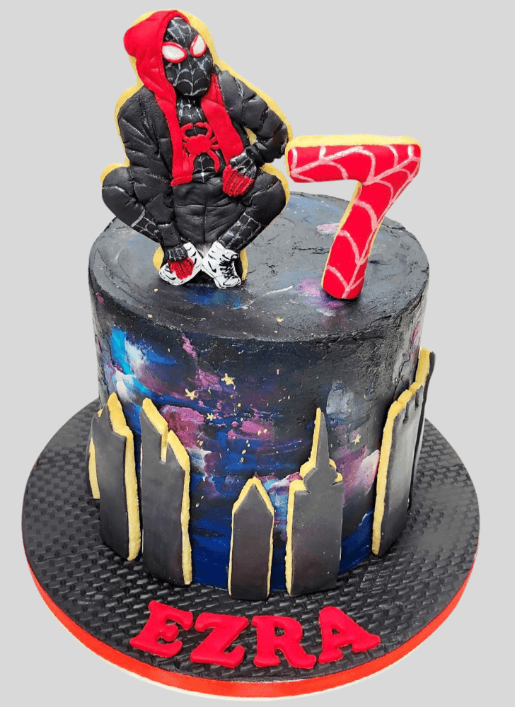 Alluring Miles Morales Cake