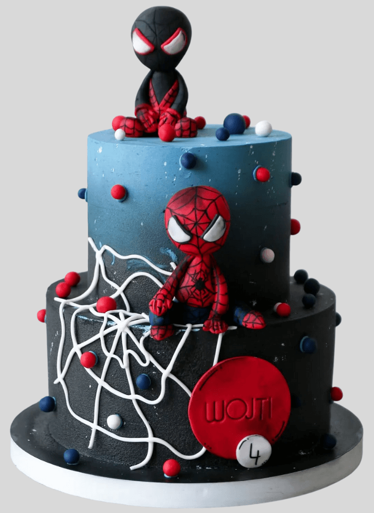 Charming Miles Morales Cake